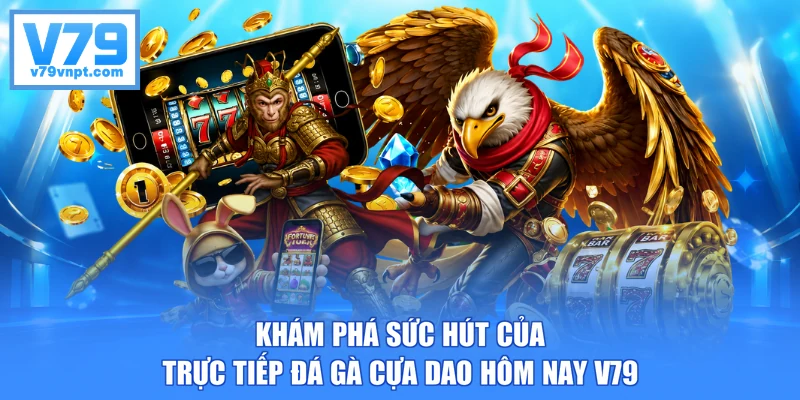 Khám phá sức hút của trực tiếp đá gà cựa dao hôm nay V79
